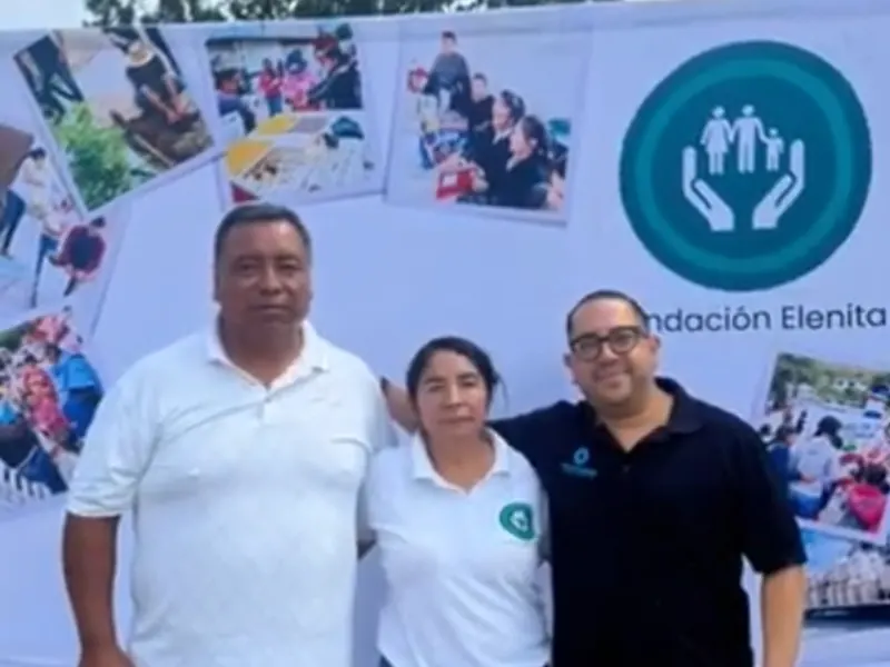 The Mexico team at a Children's Day event