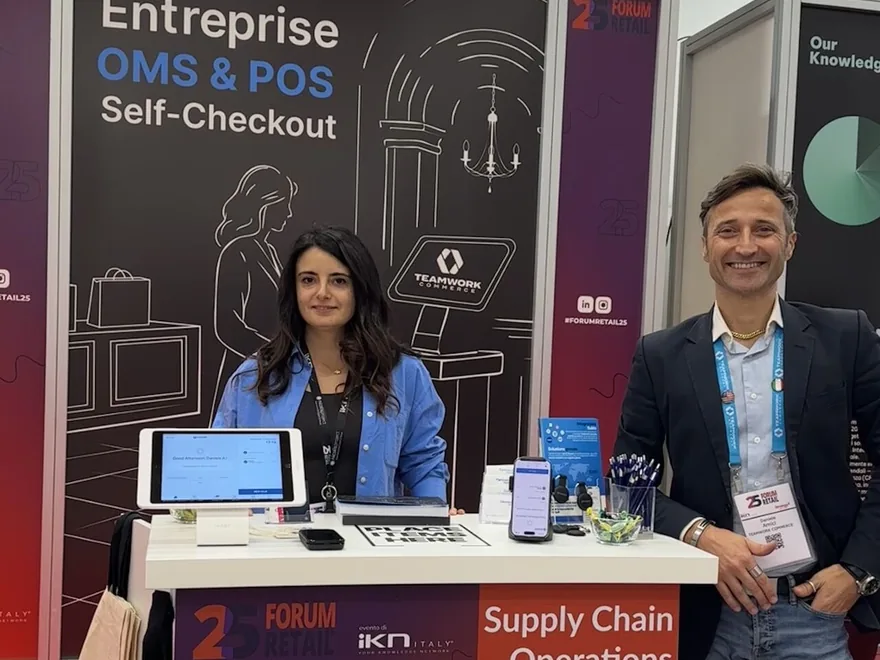 Teamwork Commerce at Forum Retail 2025, Milan